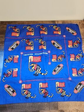 Jose Cuervo Tequila Republic Of Cuervo Gold Royal Blue Promotional Bandana